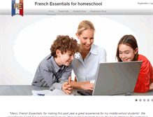 Tablet Screenshot of frenchessentials.com